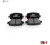 BRAKE PAD SET DISC BRAKE GH-413316 FOR SKODA OCTAVIA/III/Combi VW SHARAN 1.0L Q3