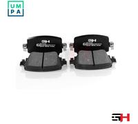 BRAKE PAD SET DISC BRAKE GH-413316 FOR SKODA OCTAVIA/III/Combi VW SHARAN 1.0L Q3