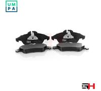 BRAKE PAD SET DISC BRAKE GH-413327 FOR VW LT/28-35/II/Bus/28-46/Van AGL 4cyl