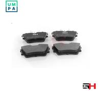 BRAKE PAD SET DISC BRAKE GH-413627 FOR RENAULT TRAFIC/III/Van/Bus FIAT 2.0L 4cyl