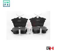 BRAKE PAD SET DISC BRAKE GH-413745 FOR PEUGEOT 407/SW/Van 607 CITROËN C5 2.2L