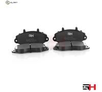 BRAKE PAD SET DISC BRAKE GH-413945 FOR RENAULT MASTER/II/Platform/Chassis/Van