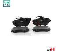 BRAKE PAD SET DISC BRAKE GH-414756 FOR VW SEAT AUDI A4/B6/Convertible/B5/B7 1.8L