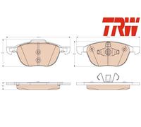 BRAKE PAD SET DISC BRAKE I