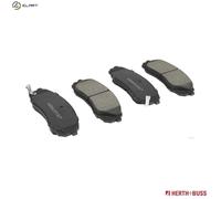 HERTH+BUSS JAKOPARTS J3600336 Brake pad set