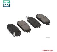 HERTH+BUSS JAKOPARTS J3600361 Brake pad set