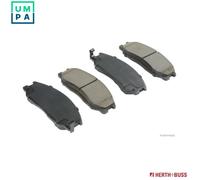 HERTH+BUSS JAKOPARTS J3600531 Brake pad set