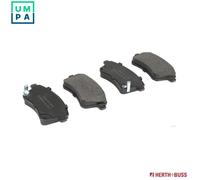 HERTH+BUSS JAKOPARTS J3600538 Brake pad set