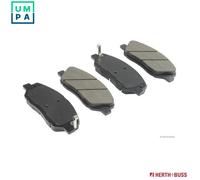HERTH+BUSS JAKOPARTS J3600549 Brake pad set