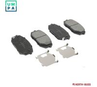BRAKE PAD SET DISC BRAKE J3600570 FOR HYUNDAI TUCSON IONIQ KIA GENESIS 1.6L