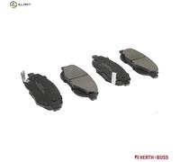 HERTH+BUSS JAKOPARTS J3602003 Brake pad set