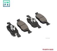 HERTH+BUSS JAKOPARTS J3602136 Brake pad set