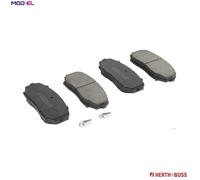 HERTH+BUSS JAKOPARTS J3603005 Brake pad set