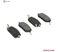 HERTH+BUSS JAKOPARTS J3603074 Brake pad set