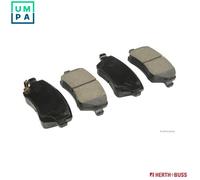 HERTH+BUSS JAKOPARTS J3608025 Brake pad set