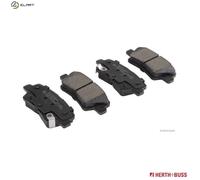 Brake pads Rear Axle J3610325 HERTH+BUSS JAKOPARTS for KIA HYUNDAI