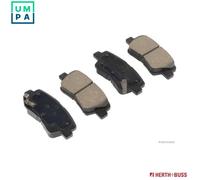 HERTH+BUSS JAKOPARTS J3610526 Brake pad set
