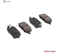 BRAKE PAD SET DISC BRAKE J3610539 FOR HYUNDAI KIA G4FT/G4FP/G4FU/D4FE 1.6L 4cyl