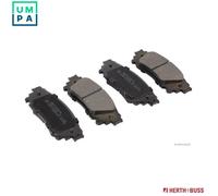 BRAKE PAD SET DISC BRAKE J3612046 FOR LEXUS TOYOTA ALPHARD/VELLFIRE 2.0L 4cyl NX