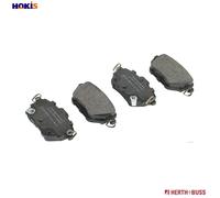 BRAKE PAD SET DISC BRAKE J3612057 FOR TOYOTA M15A-FXE 1.5L 3cyl YARIS CROSS 2.0L