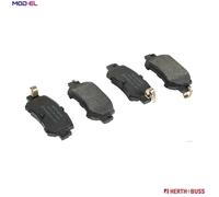 BRAKE PAD SET DISC BRAKE J3613016 FOR MAZDA P5X9/P5Z7/P5ZE 1.5L S5-DPTS 1.5L