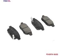 BRAKE PAD SET DISC BRAKE J3618002 FOR SUZUKI VITARA S-CROSS/SX4 SWIFT/IV 1.0L