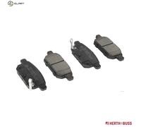 BRAKE PAD SET DISC BRAKE J3618002 FOR SUZUKI VITARA S-CROSS/SX4 SWIFT/IV 1.0L