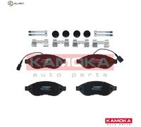 KAMOKA Original Brake Pad Set JQ101100 – Front Axle – for Citroën, Fiat, Peugeot
