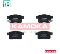 Brake pads Rear Axle JQ101122 KAMOKA for HONDA ACCORD VIII ACCORD VIII Estate