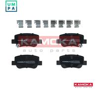 Brake pads Rear Axle JQ101129 KAMOKA for TOYOTA AVENSIS Saloon AVENSIS Estate