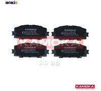 Brake pads Front Axle JQ101173 KAMOKA for TOYOTA YARIS/VITZ YARIS / VIOS Saloon