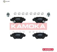 Brake pads Rear Axle JQ1012588 KAMOKA for OPEL ASTRA G Hatchback ASTRA G Estate