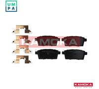 Brake pads Rear Axle JQ101266 KAMOKA for MAZDA CX-7 CX-9