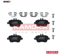 Brake pads Rear Axle JQ101278 KAMOKA for MERCEDES-BENZ SLK B-CLASS Sports Tourer