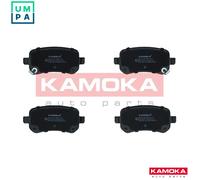 Brake pads Rear Axle JQ101304 KAMOKA for DODGE FIAT CHRYSLER