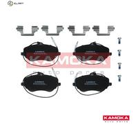 Brake pads Front Axle JQ1013452 KAMOKA for PEUGEOT CITROËN