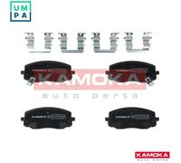 Brake pads Front Axle JQ1013566 KAMOKA for HYUNDAI KIA