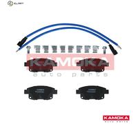 Brake pads Rear Axle JQ1013860 KAMOKA for FORD TRANSIT Bus TRANSIT Van