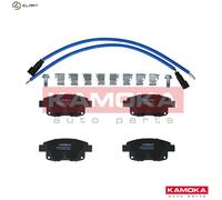 Brake pads Rear Axle JQ1013860 KAMOKA for FORD TRANSIT Bus TRANSIT Van