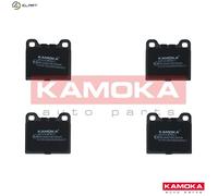 Brake pads Rear Axle JQ1014 KAMOKA for BMW ALFA ROMEO MERCEDES-BENZ AUDI OPEL VW