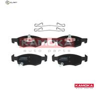 BRAKE PAD SET DISC BRAKE JQ101445 FOR OPEL CORSA/Hatchback/Van B10XFT 1.0L 3cyl