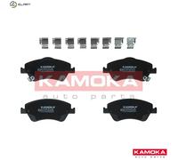 Brake pads Front Axle JQ1018092 KAMOKA for TOYOTA AURIS COROLLA Saloon