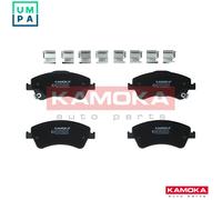 Brake pads Front Axle JQ1018094 KAMOKA for TOYOTA AVENSIS Saloon AVENSIS Estate