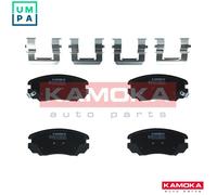 Brake pads Front Axle JQ1018414 KAMOKA for SAAB OPEL CHEVROLET