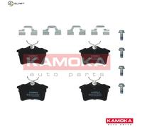 Brake pads Rear Axle JQ1018501 KAMOKA for CITROËN PEUGEOT