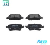 Brake pads KBP-10011 KAVO PARTS