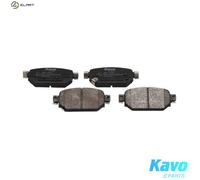 Brake pads KBP-10060 KAVO PARTS for MAZDA 3 3 Saloon CX-3