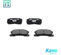 Brake pads KBP-1508 KAVO PARTS for DAIHATSU STORIA MOVE YRV