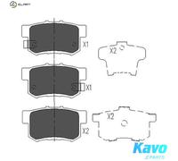 BRAKE PAD SET DISC BRAKE KBP-2008 FOR HONDA CIVIC/VII/Hatchback/VIII ACCORD 1.4L