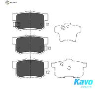 BRAKE PAD SET DISC BRAKE KBP-2008 FOR SUZUKI NEO/BALENO SX4/MONOCAB/CLASSIC 1.5L